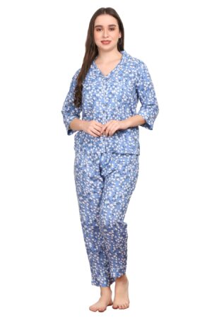 Printed Night Suit