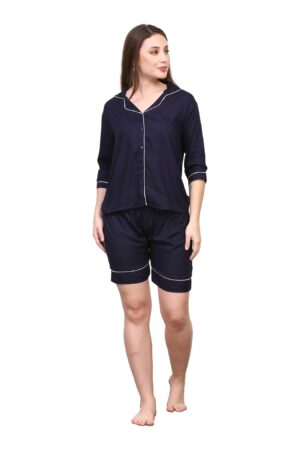Women Short Night Suit Set